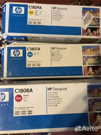 Оригинальные струйные картриджи HP