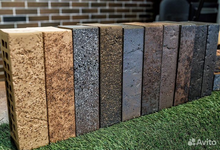 Кирпич облицовочный / в ассортименте