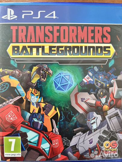 Игра PS4 Transformers: Battlegrounds
