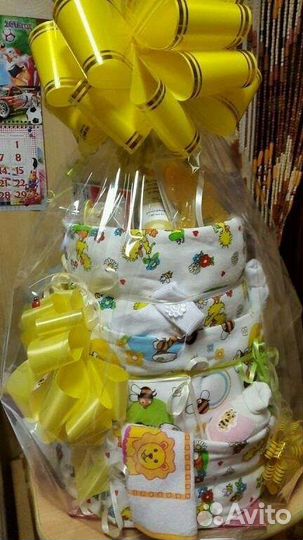 Подарок из памперсов