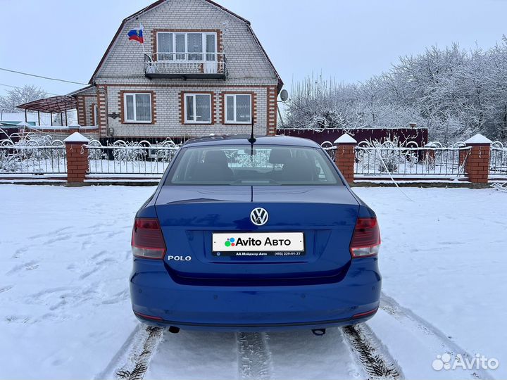 Volkswagen Polo 1.6 AT, 2017, 39 300 км