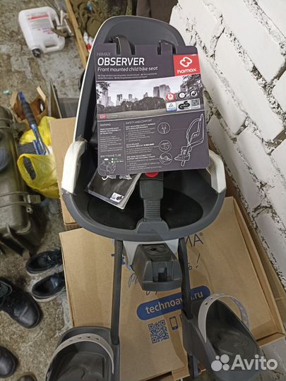 Велокресло hamax observer
