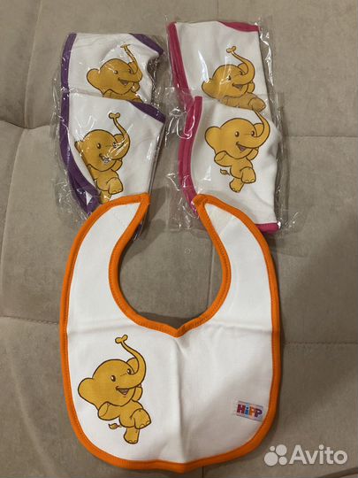 Новые нагрудники Hipp, 5 штук