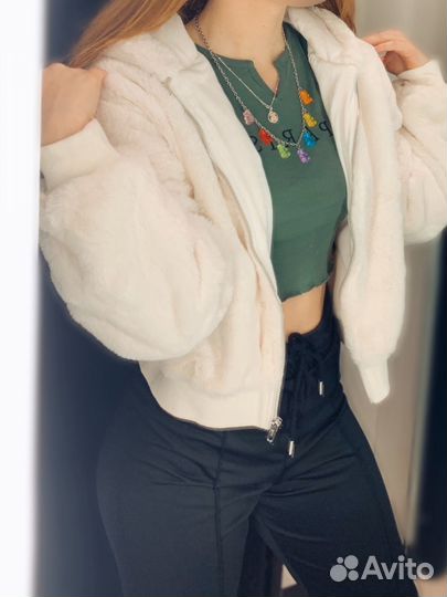 Меховой бомбер