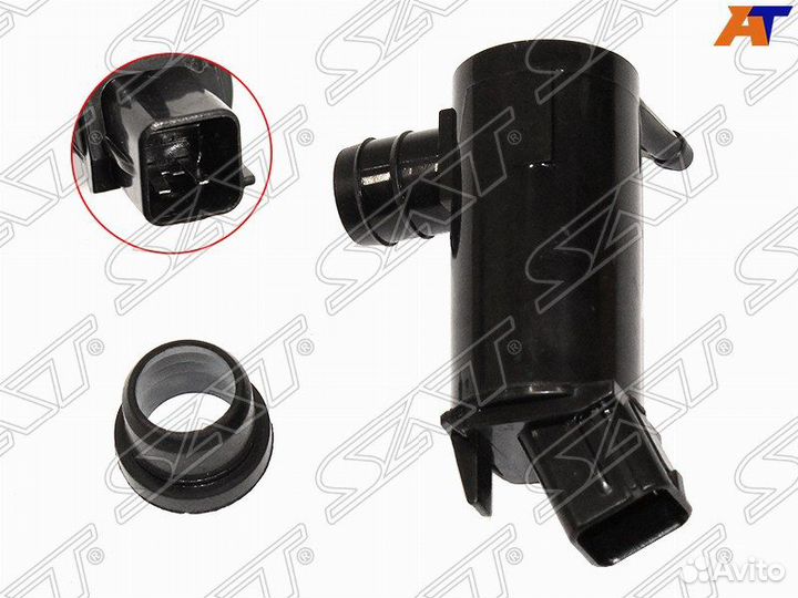 Мотор омывателя лобового стекла hyundai accent/sol