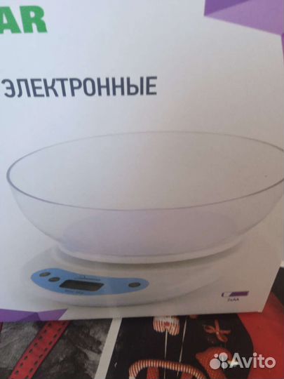 Весы кухонные новые