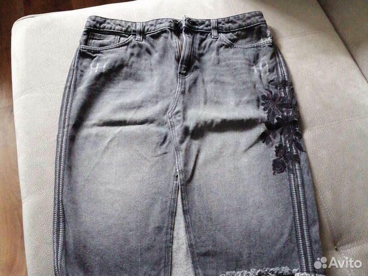 Юбка джинсовая