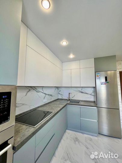 Кухня мдф угловая hk 4349