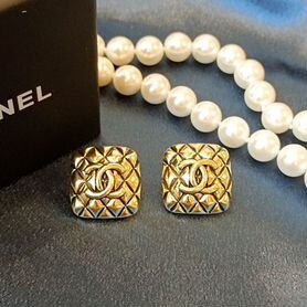 Серьги Chanel коллекция 1995г. Премиум