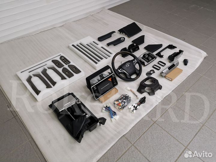 Рестайлинг в салон Prado 150 09-2017 в 2018+