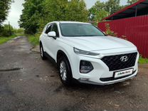 Hyundai Santa Fe 2.4 AT, 2018, 117 000 км, с пробегом, цена 2 900 000 руб.