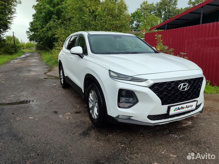 Hyundai Santa Fe 2.4 AT, 2018, 117 000 км