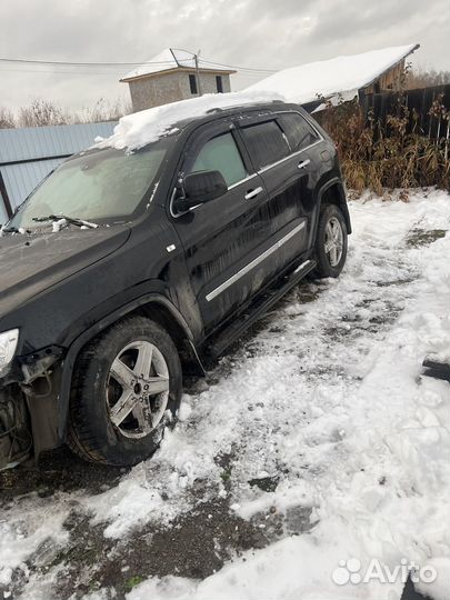 Jeep Grand Cherokee 3.6 AT, 2012, битый, 220 000 км