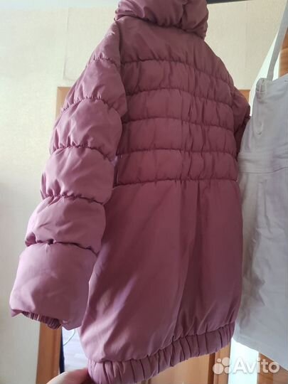 Пальто/Куртка демисез. девочке стеганная р 104-110