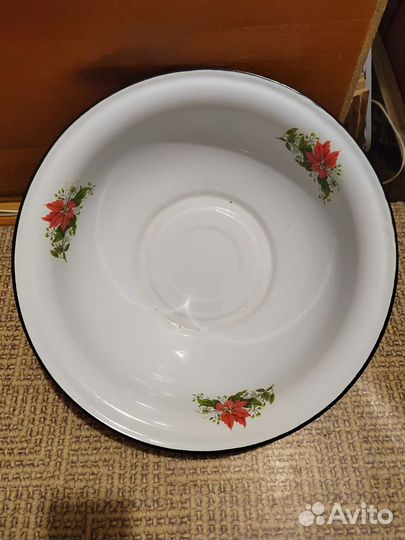 Таз эмалированный СССР