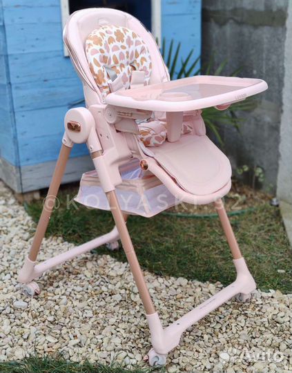 Стульчик для кормления Luxmom Q7 (Pink)