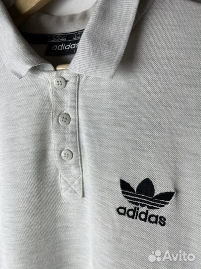 Поло Adidas Vintage 90s Polo Shirt (L)