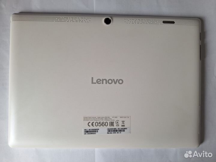 Планшет Lenovo TAB 2 A10-30 (TB2-X30L)