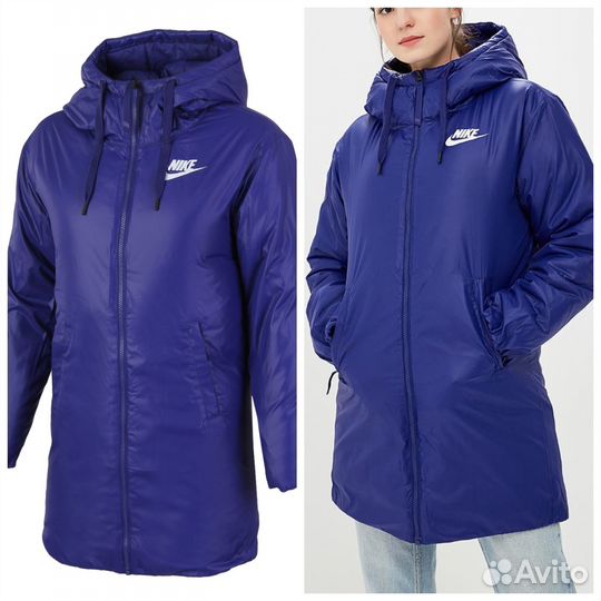 Nike удлиненная куртка парка m