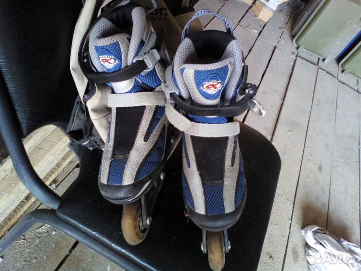 Коньки роликовые раздвижные Camelot размер 37-40