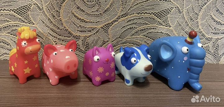 Деревяшки резиновые набор и деревянные