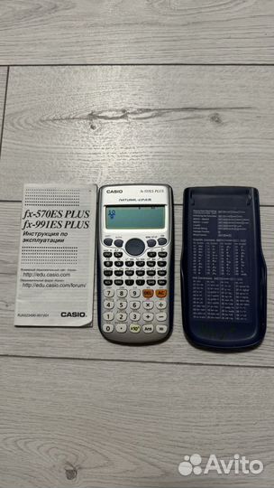 Инженерный калькулятор casio fx-570es plus