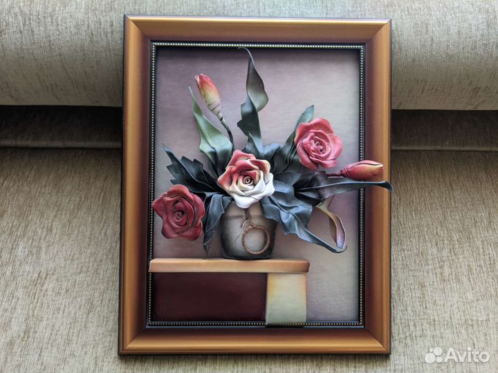 Панно с розами