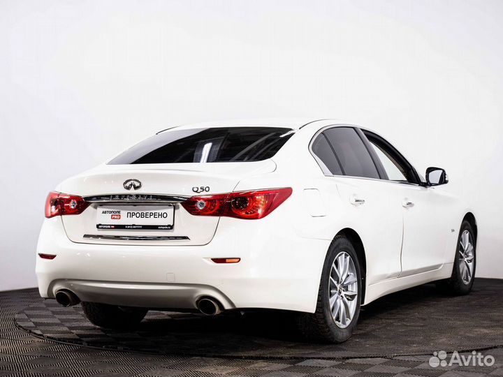 Infiniti Q50 2.0 AT, 2015, 117 982 км