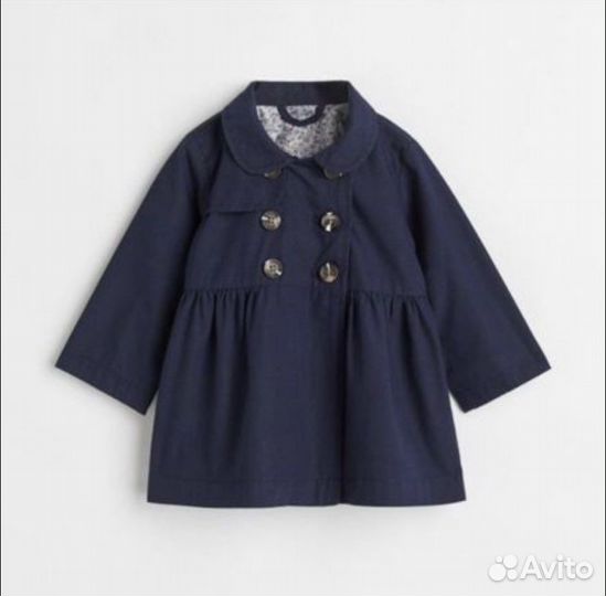 Тренч пальто для девочки H&M