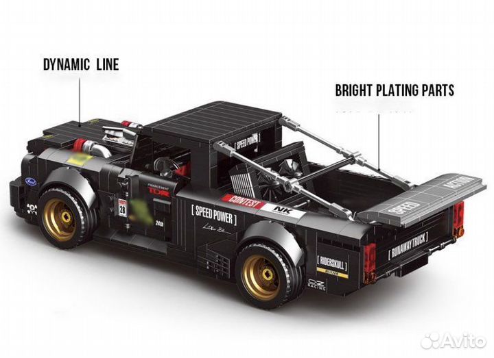 Конструктор Аналог Lego Runaway Truck