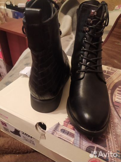 Ботинки женские демисезонные 39 размер