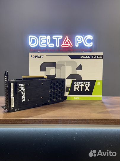 Видеокарта RTX 3060 Palit Dual 12GB