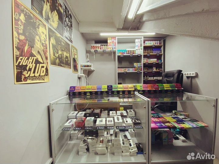 Продаётся готовый бизнес табачный магазин Inhale