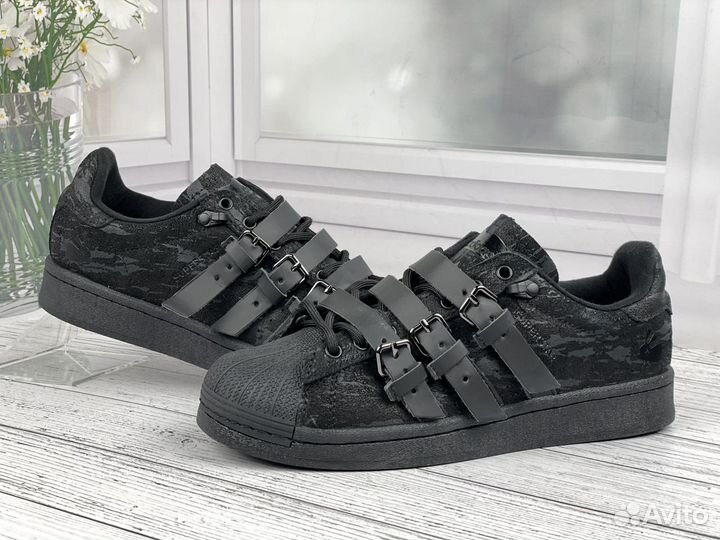 Кроссовки adidas superstar rabbit hole grey