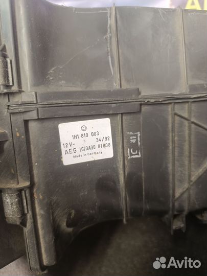 Корпус отопителя на фольксваген гольф 3