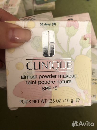 Clinique almost powder пудра для лица