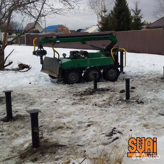 Винтовые сваи 108 2500