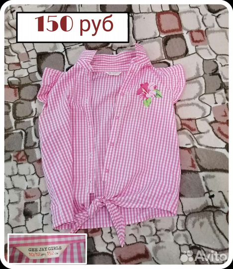 Блузка на девочку