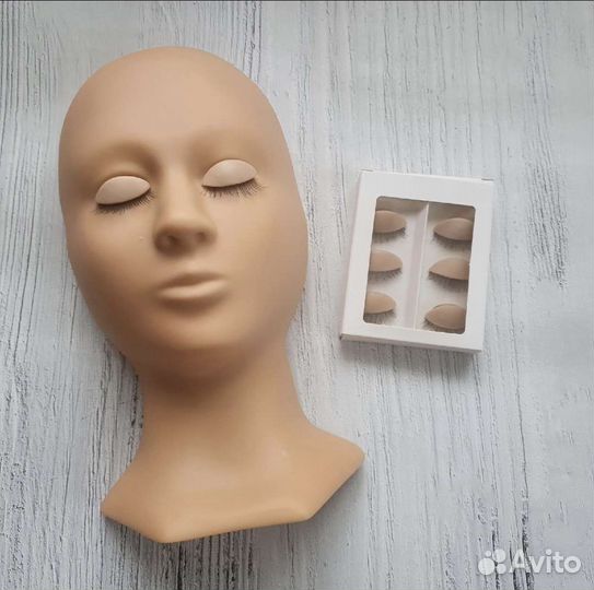 Манекен для наращивания ресниц