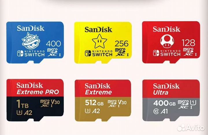 Оригинальные USB и карты памяти SanDisk