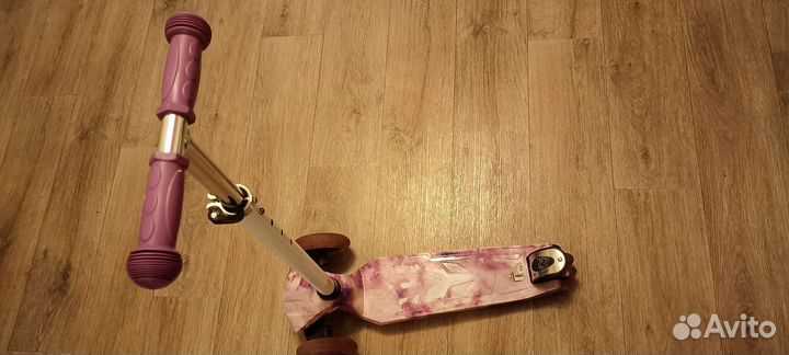 Самокат детский трехколесный бу