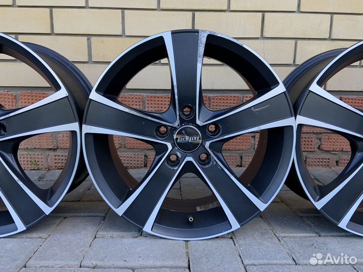 Литые диски r16 5x114.3 Tech Line