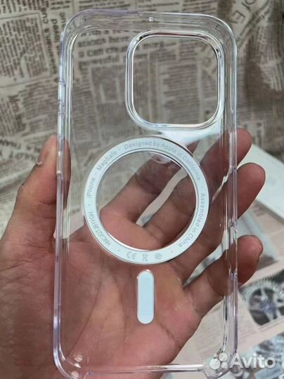 Clear Case Прозрачный чехол на iPhone 12/13/14/15