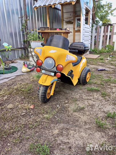 Детский мотоцикл на аккумуляторе бу