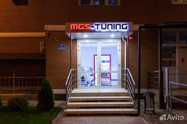 Диффузор с насадками Mercedes GLA 45 AMG all black