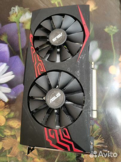 Видеокарта Asus rx570 8gb(samsung)