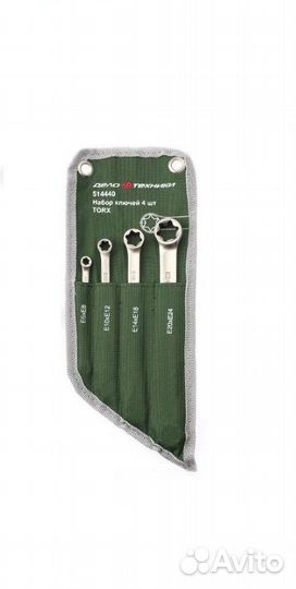 Дело Техники 514440 Набор ключей накидных torx 4шт