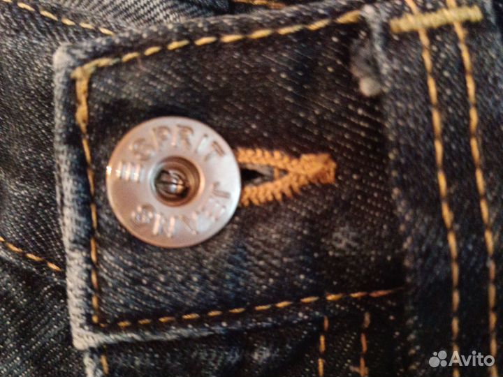 Джинсы Есприт прямые мужские синие р. 30