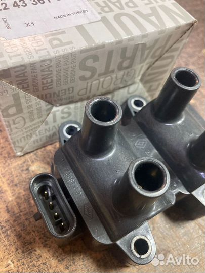 Катушка зажигания модуль ларгус 8 кл Renault Новая