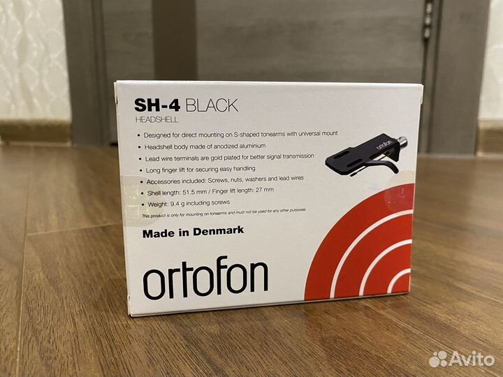 Ortofon SH-4 Black (Держатель картриджа)